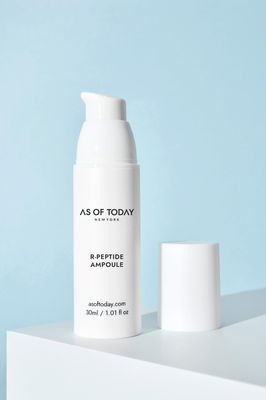 AS OF TODAY R Peptide Ampoule Serum - 1% Pure Peptide, Camellia Seed Oil, Anti-Aging, Hydration, Wrinkle Care, Fine Line Care, Skin Elasticity, Clean &amp; Clinically Tested Formula, 1 fl oz&quot;