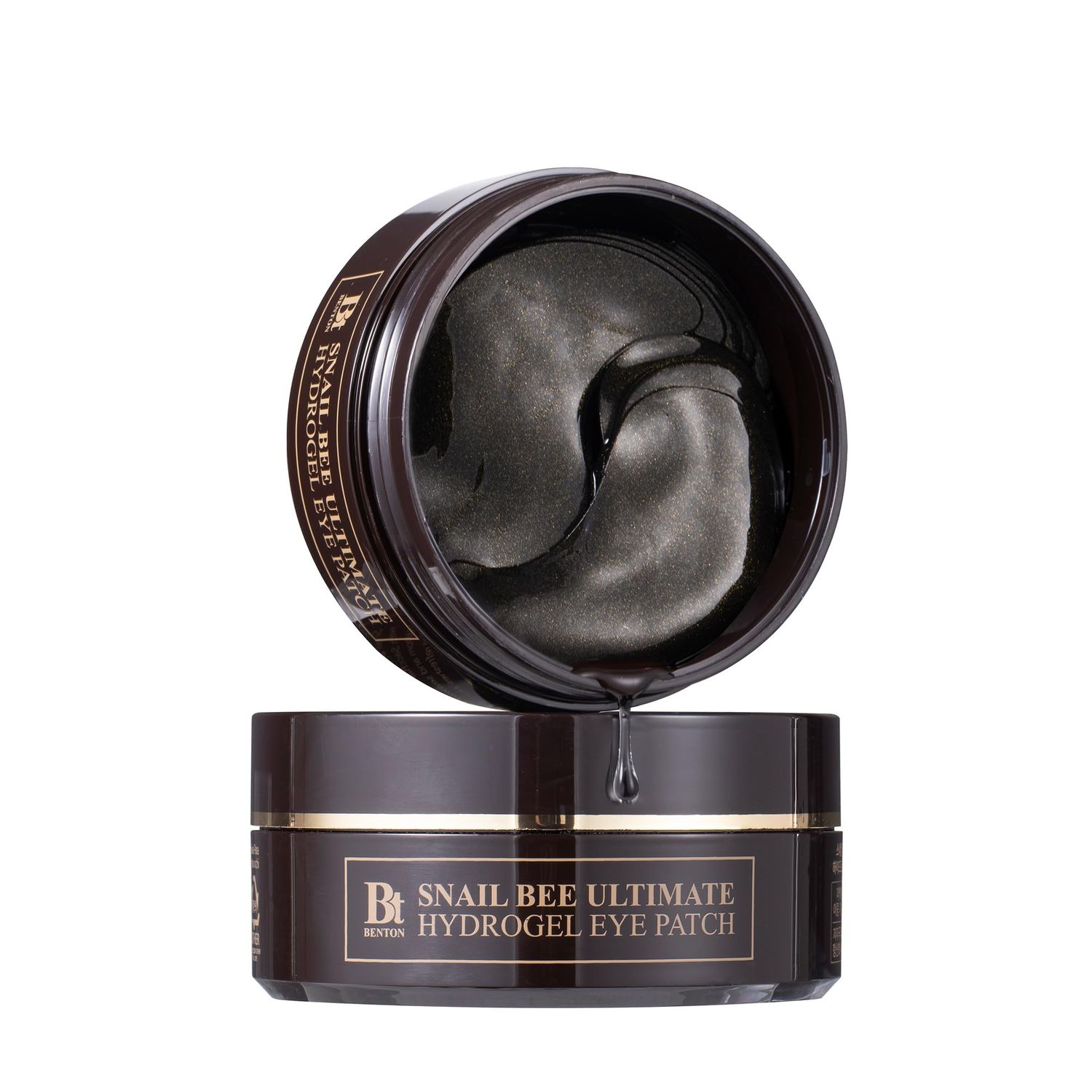 BENTON Snail Bee Ultimate Hydrogel Eye Patch (60pcs) - Hydrating Eye Patches | Snail Mucin Eye Patches | Reusable Eye Patches | Cooling Eye Patches