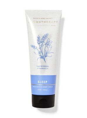 Bath and Body Works 2 Piece Aromatherapy Lavender Vanilla (8 oz /226 g Each) Body Cream
