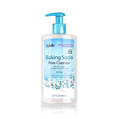 Epielle Baking Soda Pore Cleanser | Oil-Free, Gentle Daily Use | Cleanse &amp; Exfoliate Pores for Oily &amp; Combination Skin | 6.77 FL OZ | 1 Pack | Korean Skincare