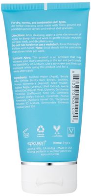 Epicuren Discovery Fine Herbal Facial Scrub Apricot, 2.5 Fl Oz