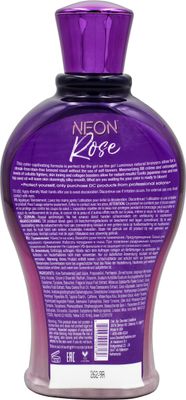 Devoted Creations Neon Rose Tanning Lotion with Natural Bronzers 12.25 oz