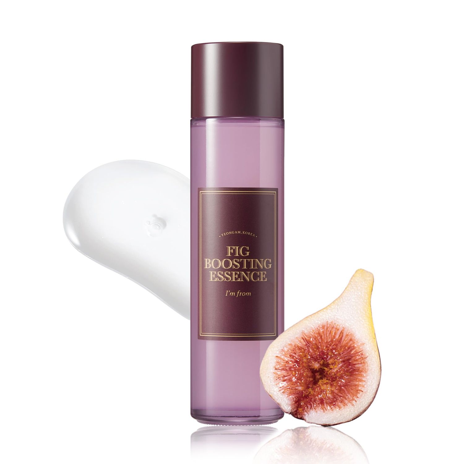[I&#39;M FROM] Fig Boosting Essence 150ml - Lightweight Hydration with BHA, NMF Peptide, and Polyphenol for Smooth Skin Prep, Full Hydration, and Anti-Aging Effects