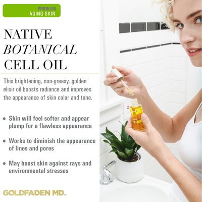GOLDFADEN MD Fleuressence Native Botanical Cell Oil, 1 Ounce