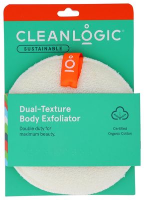 Clean Logic Dual-Texture Body Exfoliator (Pack of 2)