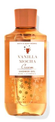 Bath &amp; Body Works Vanilla Mocha Cream Shower Gel Gift Sets For Women 10 Oz (Vanilla Mocha Cream)