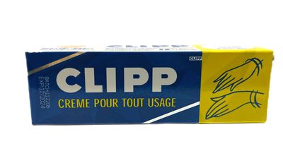 Clipp Hand and Body Cream Lotion and Nail Care. Smoothing and rejuvenating cream against all irritations of the skin. Known to strengthen nails with normal use over hands/nails.