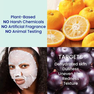FACETORY K Beauty Face Mask Skin Care - EVERYDAY 8 COLLECTION Sheet Mask Set (24 pc) | Natural Premium Korean Face Mask For All Skin Types - No Sulfates No Parabens