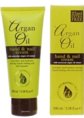 Argan Oil Hydrating Nourishing Cleansing Hand &amp; Nail Cream With Argan Oil (Nourishes and Hydrates Leaving Hands Feeling Soft and Smooth) 3.4 oz