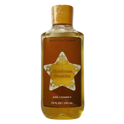 Bath and Body Works Gift Set of 2 - 10 Ounce Shower Gel (Christmas Cookies)