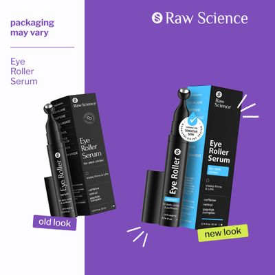 Eye Serum for Puffy Eyes & Dark Circles Under Eye Treatment, Caffeine, Niacinamide, Hyaluronic Acid, Retinol, Instant Moisturizer instead Eye Cream, Under Eye Bags & Puffiness, Eye Skin Care, 0.74 OZ