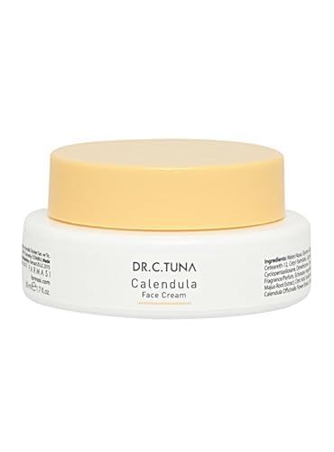 FARMASi Dr.C.Tuna Calendula Face Cream - Nourishing Hydrating Sensitive Skin Care Soothing Gentle Formula Daily Moisturizer