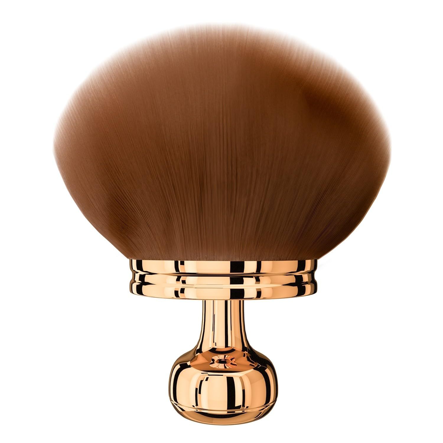GOERTI Self Tanner Brush - Extra Large Body Makeup Brush for Self Tanning, Blend &amp; Blur Kabuki Brush for Face Body Bronzer Tanning Instant Tan Application Brush for Flawless Leg Makeup (Rose gold)
