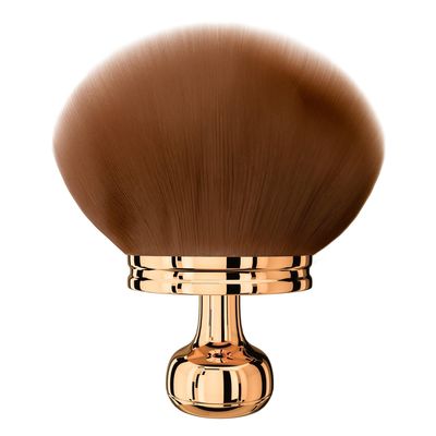 GOERTI Self Tanner Brush - Extra Large Body Makeup Brush for Self Tanning, Blend &amp; Blur Kabuki Brush for Face Body Bronzer Tanning Instant Tan Application Brush for Flawless Leg Makeup (Rose gold)