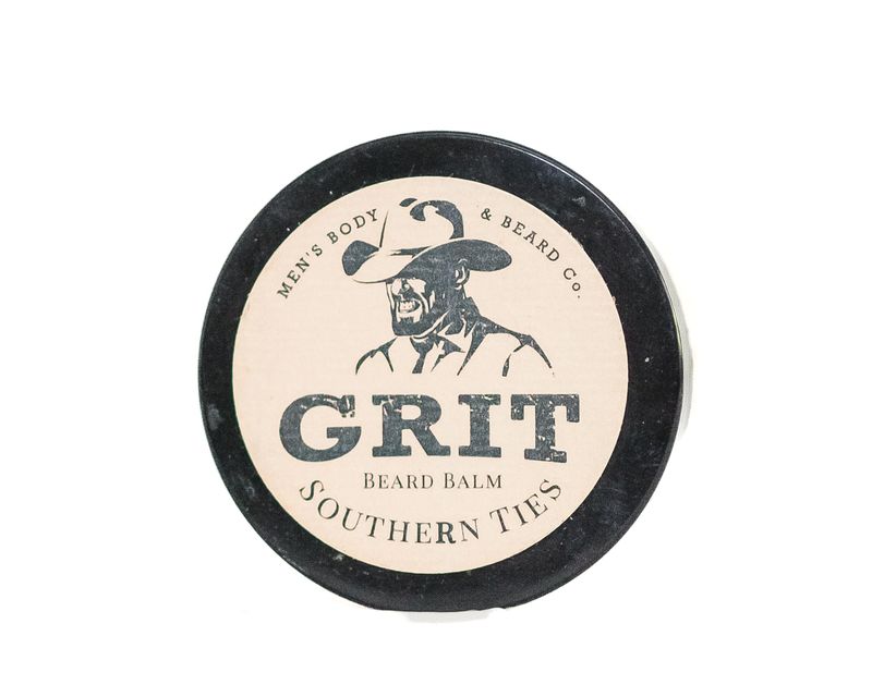 GRIT Beard Balm Southern Ties (1.6 oz) | All Natural | Styles, Strengthens &amp; Softens Beards &amp; Mustaches | Moisturizes Skin | Leave in Conditioner Wax for Men