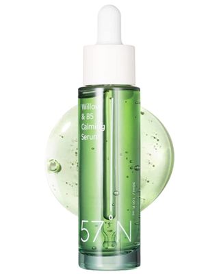 57N Willow and B5 Panthenol Calming Serum | Vegan Soothing Serum for Face with Hyaluronic Acid &amp; Vitamin B | Strengthen Skin Barrier | Oily &amp; Combination Skin Types 1.01 fl. oz