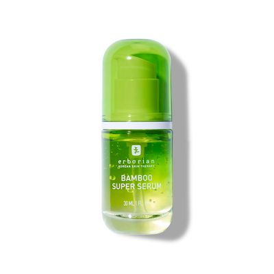 Erborian Bamboo Super Serum - Hydrating Facial Serum with Hyaluronic Acid for Replenished, Moisturized &amp; Radiant Skin- Long-Lasting Intense Hydration - Korean Skincare - 1 fl oz