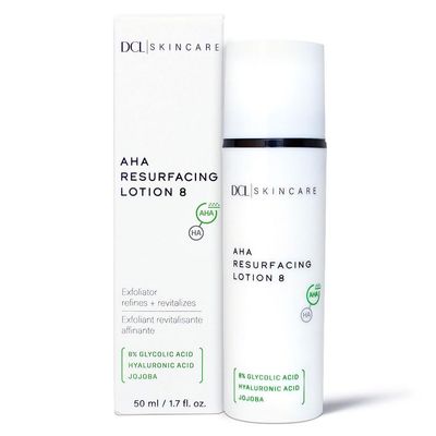 DCL Skincare AHA Resurfacing Lotion 8 with 8% Glycolic Acid, 1.7 Fl oz