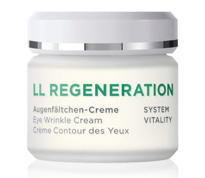 ANNEMARIE BRLIND - LL REGENERATION Eye Wrinkle Cream - Natural Vitamin C + E Anti Aging Eye Cream with LL BIOCOMPLEX for Smoothed, Brighter, and Plump Skin With New Elasticity - 1.1 Oz