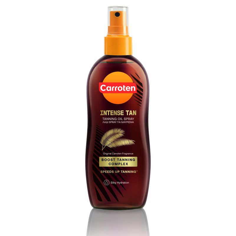 CARROTEN INTENSE TANNING OIL SPRAY SPF0 150ML, Clear