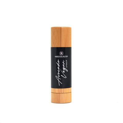 AVOCADO VEGAN LIP BALM, Clean, Light, Highly Nutritious Avocado &amp; Shea Butter Lip Balm, Penetrates Deep Tissue and Protects Chapped Dry and Sore Lips.
