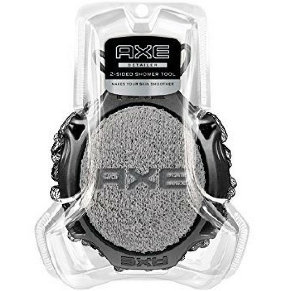 AXE Shower Tool Skin Cleanser for Smoother Skin Detailer Exfoliates &amp; Gently Cleanses One Size, (Pack of 1)