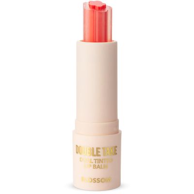Blossom Double Take Hydrating Lip Tint Moisturizing Lip Balm with Shea Butter, Flower Shaped Dual Tinted Chapstick, 0.13oz/3.6g, Tickle Me Pink
