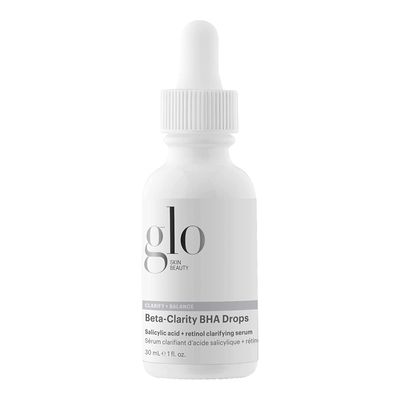 Glo Skin Beauty Beta-Clarity BHA Drops - Salicylic Acid + Retinol Clarifying Serum, Helps Refine &amp; Rebalance for a Clearer, Brighter Complexion (1 Fl Oz)