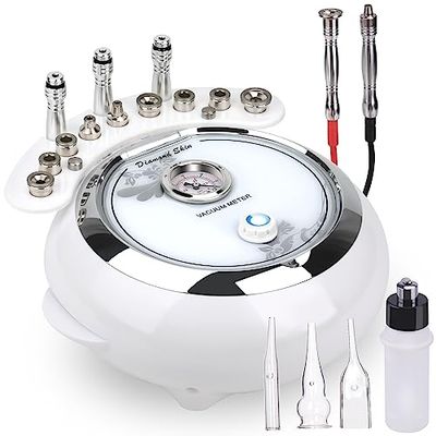 3-IN-1Microdermabrasion Machine, mcwdoit 0-68cmHg Strong Suction Power, Professional Dermabrasion Facial Skin Care