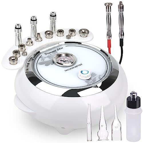 3-IN-1Microdermabrasion Machine, mcwdoit 0-68cmHg Strong Suction Power, Professional Dermabrasion Facial Skin Care