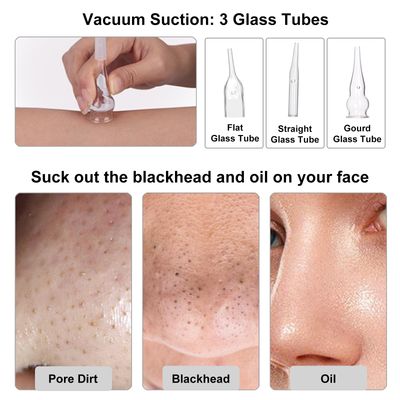 3-IN-1Microdermabrasion Machine, mcwdoit 0-68cmHg Strong Suction Power, Professional Dermabrasion Facial Skin Care