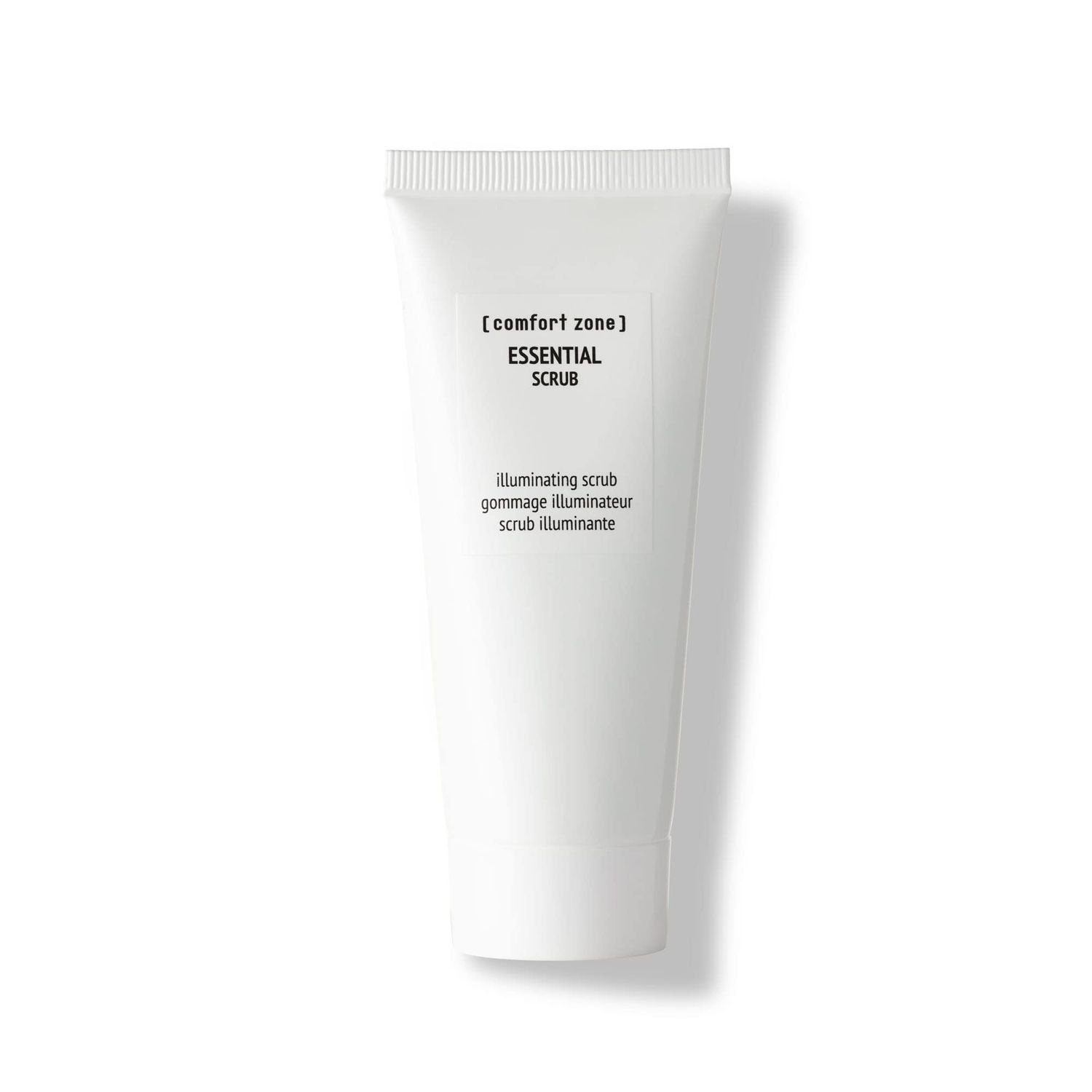 [ Comfort Zone ] Essential Illuminating Refining Scrub, Color and Dye Free, Fresh and Vibrant with Citrus &amp; Herb Exfoliation, 2.02 Fl Oz