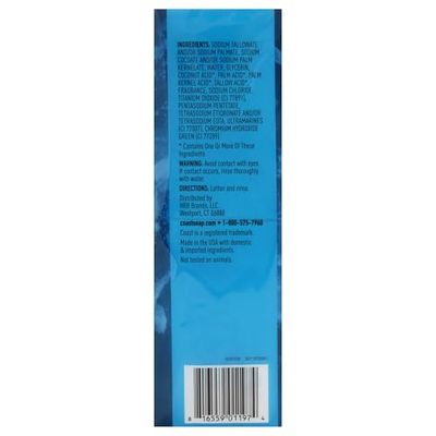 Coast Refreshing Deodorant Soap - Bar Soap with Thick Rich Lather - Clean Rinsing Formula for Fresh, Non-Dry Skin - Classic Scent - 8 x 4 oz