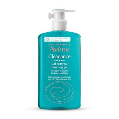Eau Thermale Avne - Cleanance Cleansing Gel - Soap-Free Cleanser for Face and Body - For Blemish-Prone Skin - 13.5 fl.oz.