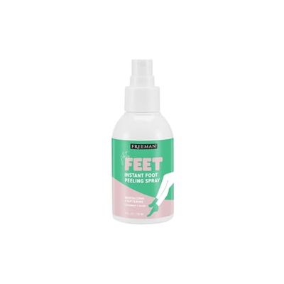 Freeman Flirty Feet Instant Foot Peeling Spray, Exfoliating Foot Mask For Summer, Moisturizing &amp; Smooth Dry, Cracked Heels, Remove Dead Skin Quickly, Cruelty-Free &amp; Vegan, 4 fl.oz./ 118 ml Bottle