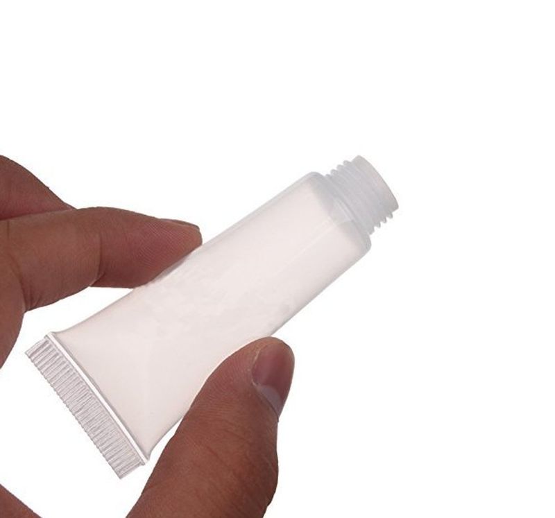 20PCS Clear Empty Refillable Plastic Tubes Bottle Packing Sample Bottles For Shampoo Cleanser Shower Gel Body Lotion (20 ML)