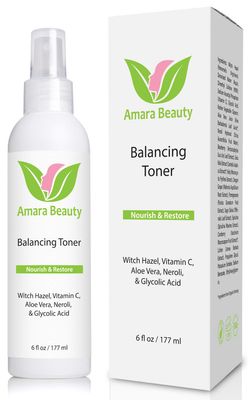 Facial Toner with Witch Hazel &amp; Vitamin C, 6 fl. oz.