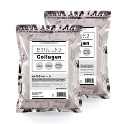estheSKIN No.101 Collagen Peel Off Type Modeling Rubber Mask Powder for Facial Skin Care Treatment, 35oz (2 pack)