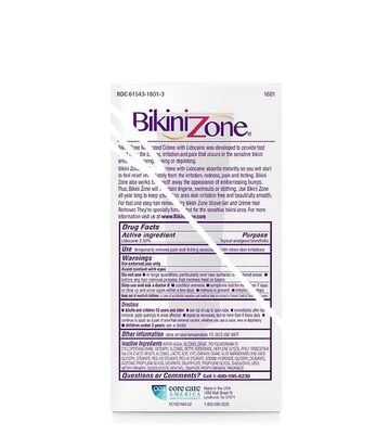 Bikini Zone Medicated Creme for Bikini Area 1 oz