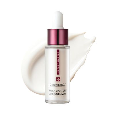 Centellian 24 Expert Madeca Mela Capture Ampoule Max (0.5fl oz) - High Concentration Serum for Melanin Reduction, Wrinkle &amp; Enhanced Skin Elasticity, Korean Skin Care. TECA Centella Asiatica Extract