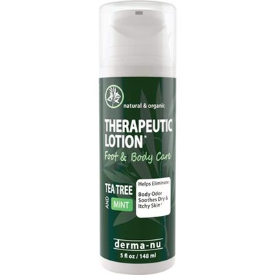 Foot Lotion with Tea Tree Essential Oil for Jock Itch, Athletes Foot, and Dry Cracked Feet Treatment - Athletes Foot Cream with Tea Tree Oil for Toenail - Foot Cream for Dry Cracked Heels