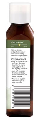 Aura Cacia Organic Skin Care Oil, Sesame, 4 fl oz (118 ml)