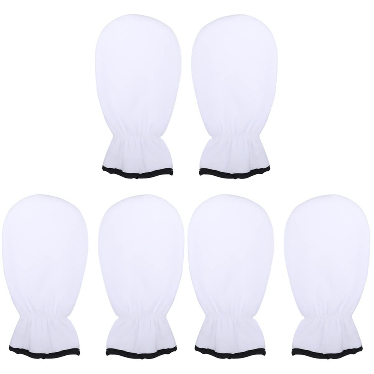 3pairs Women Lotion Cover Warming Paraffin Gloves Care Hand Spa Hot Essential Heat Heated Mittens Gel Dry, Skin Opening Covers Larger for