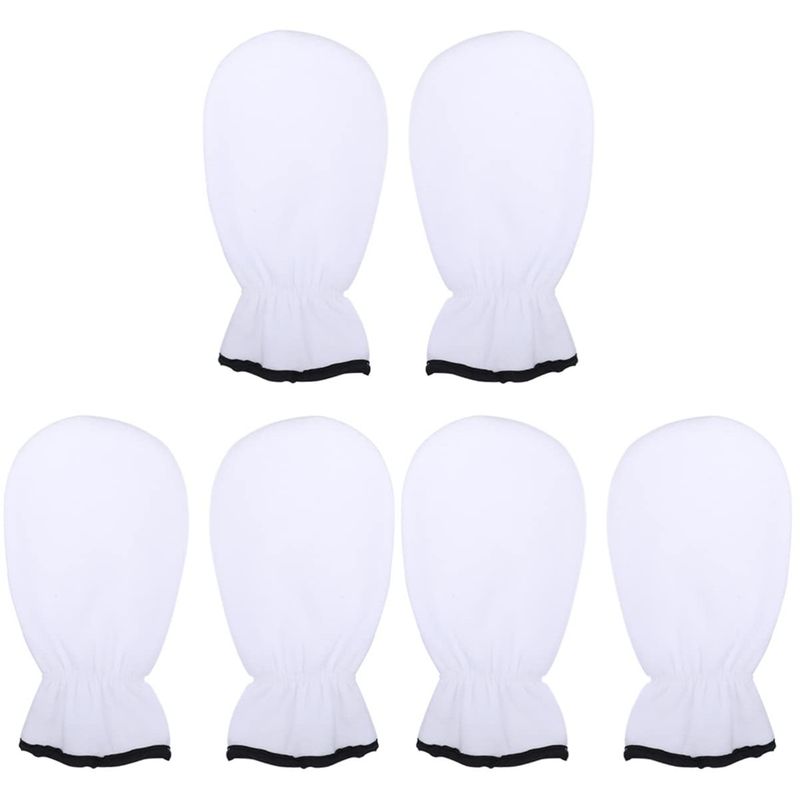 3pairs Women Lotion Cover Warming Paraffin Gloves Care Hand Spa Hot Essential Heat Heated Mittens Gel Dry, Skin Opening Covers Larger for