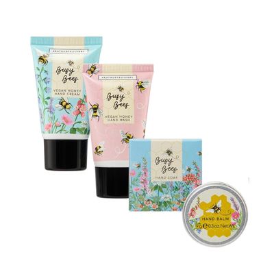 Heathcote &amp; Ivory Busy Bees Vegan Honey Hand Care Set
