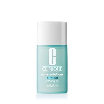 Clinique Acne Solutions Clinical Clearing Gel Acne Treatment With Witch Hazel + Salicylic Acid For Very Dry to Oily Skin Types, 1 Fl Oz