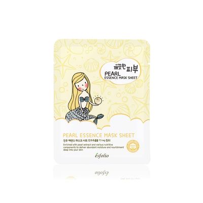 Esfolio Pure Skin Mask Box, Pearl Essence, 11.8 Ounce