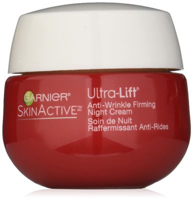 Garnier SkinActive Ultra-Lift Anti-Wrinkle Firming Night Cream, 1.7 oz.