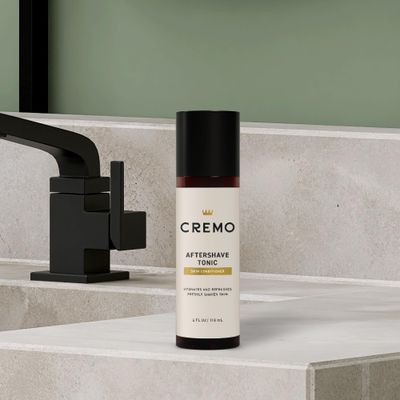 Cremo Skin Conditioner Aftershave Tonic - Hydrates and Refreshes Freshly Shaven Skin, 4 Fl Oz