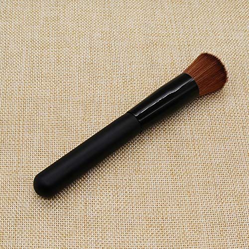 AKOAK 1 Pack Black Makeup Brush Concave Flour Bottom Brush BB Cream Foundation Brush Professional Beauty Tools